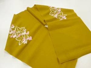楓模様刺繍半衿